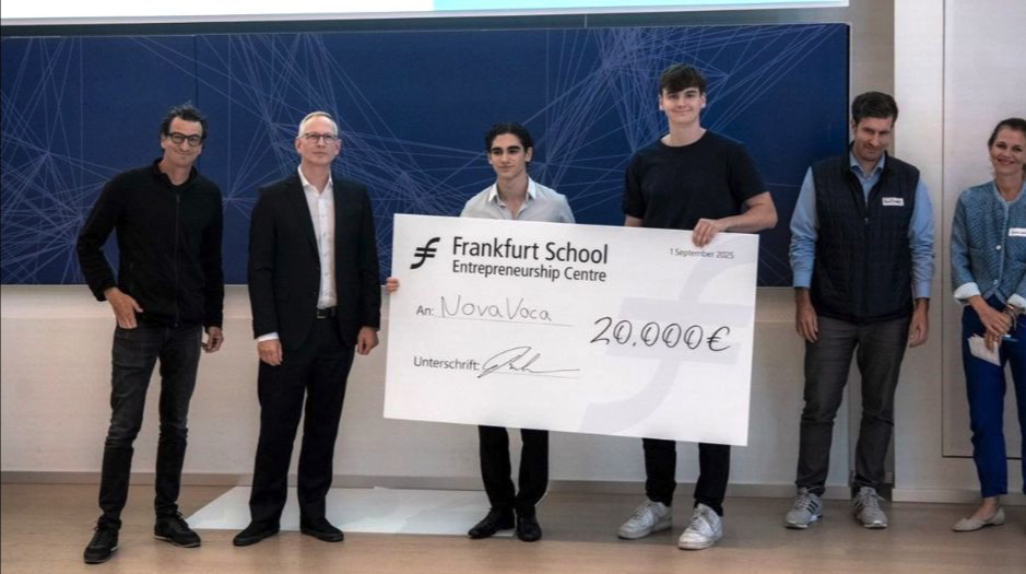 NovaVoca wins €20,000 at Demo Day